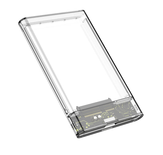 Caja Transparente para Disco Duro