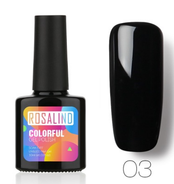 Gel UV para Uñas ROSALIND Color Sólido - Tratamiento Profesional Salón 10ml - Image 24