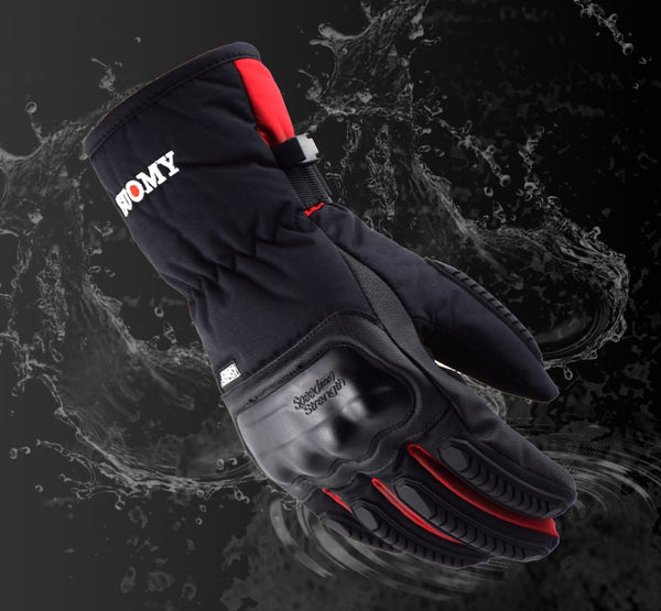 Guantes Moto Impermeables Invierno con Pantalla Táctil
