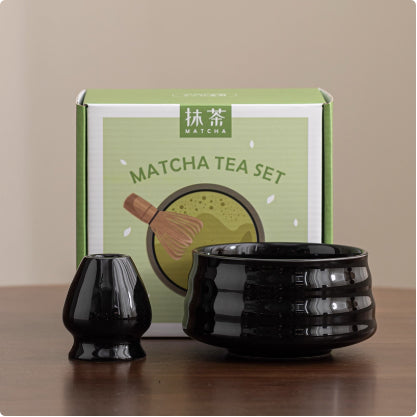 Set Completo de Té Matcha - Tazón Cerámico con Batidor y Accesorios - Image 9