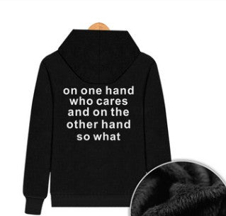 Sudaderas Hip-Hop con Estampado de Letras