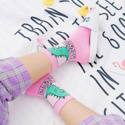 Calcetines Coreanos Ulzzang Harajuku con Animalitos Lindos - Image 6