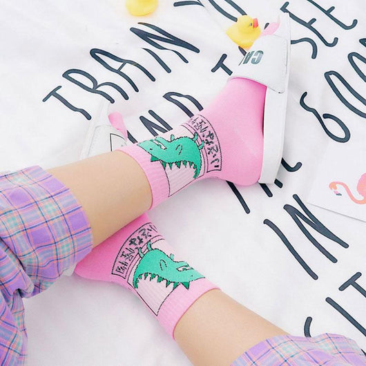 Calcetines Coreanos Ulzzang Harajuku con Animalitos Lindos - Image 6