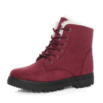 Botas Invierno Mujer Talla Grande Algodón Impermeables Nieve - Image 8