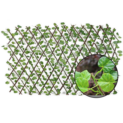 Valla de Privacidad con Hojas Artificiales Extensible para Jardín y Patio - Image 13