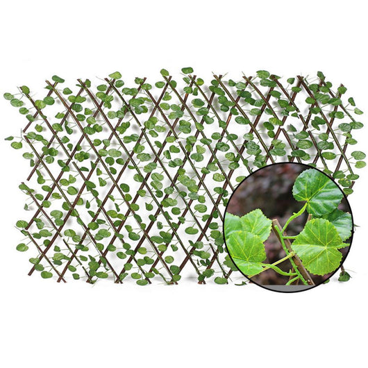 Valla de Privacidad con Hojas Artificiales Extensible para Jardín y Patio - Image 13