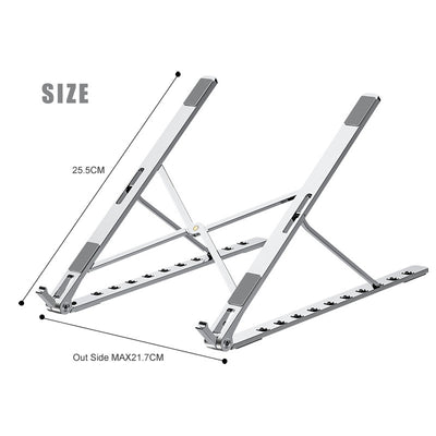 Soporte Ajustable y Plegable para Laptop en Aluminio X Style - Image 2
