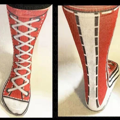 Calcetines con Estampado Gráfico para Tenis de Lona - Image 7