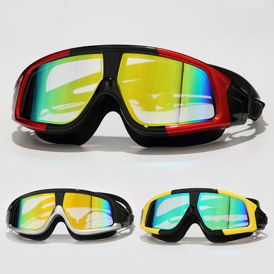 Gafas de Natación HD Antivaho Impermeables con Lentes Amplias - Image 3