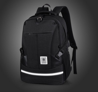 Mochila Deportiva Multifuncional con Puerto USB para Estudiantes y Viajeros - Image 3