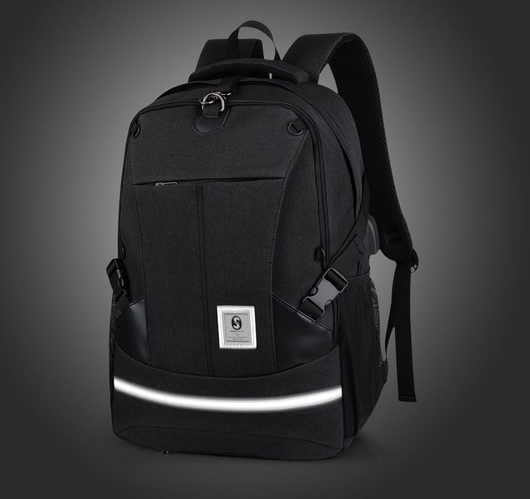 Mochila Deportiva Multifuncional con Puerto USB para Estudiantes y Viajeros - Image 3