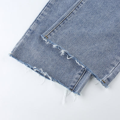 Jeans de Cintura Alta Efecto Lavado - Image 5