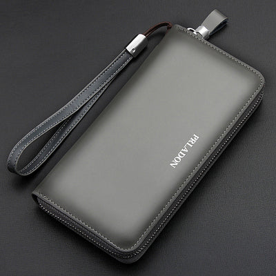 Billetera Hombre Cuero con Cierre Largo - Cartera Premium - Image 12