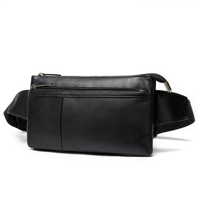 Bolsa Diagonal de Cuero Casual Unisex - Image 2