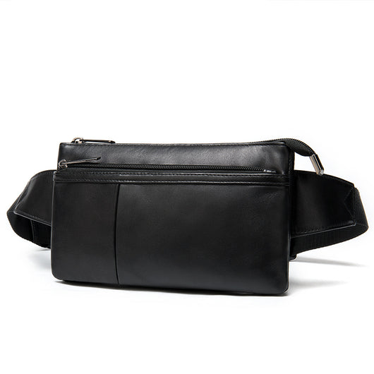 Bolsa Diagonal de Cuero Casual Unisex - Image 2