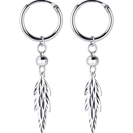 Aretes de Hoja Elegancia Tendencia