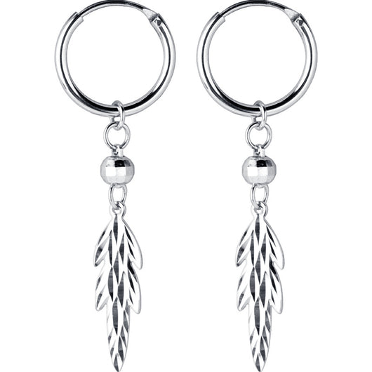 Aretes de Hoja Elegancia Tendencia