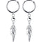 Aretes de Hoja Elegancia Tendencia
