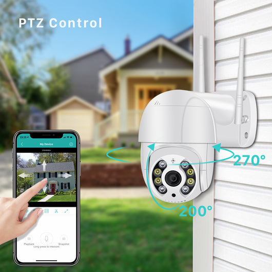 Cámara de Vigilancia WiFi Inteligente con Doble Iluminación y Almacenamiento en la Nube - Image 19