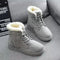 Botas de Nieve con Tubo Corto y Forro de Terciopelo