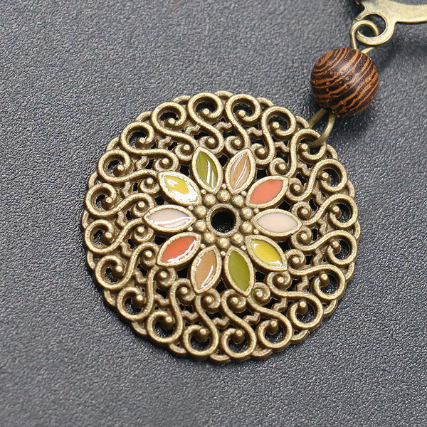 Aretes Hueco Vintage en Aleación Ligera - Image 16