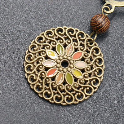 Aretes Hueco Vintage en Aleación Ligera - Image 16