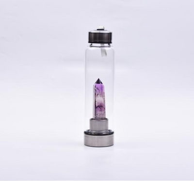 Vaso de Agua con Columna de Cristal Hexagonal - Energía y Bienestar - Image 11