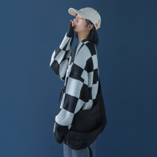 Suéter Holgado Cuello Redondo para Mujer - Abrigo Tipo Pullover