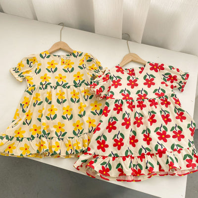 Vestido Infantil de Verano con Estampado Floral - Image 17