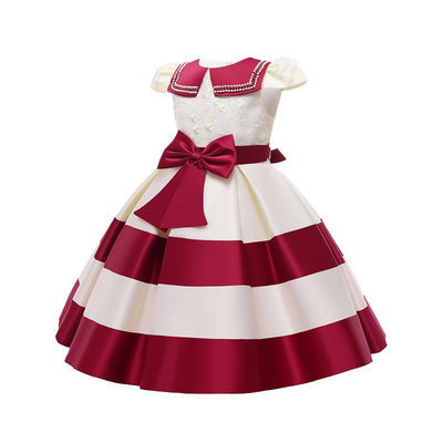 Vestido de Princesa para Niña con Mangas Tipo Avión - Image 6