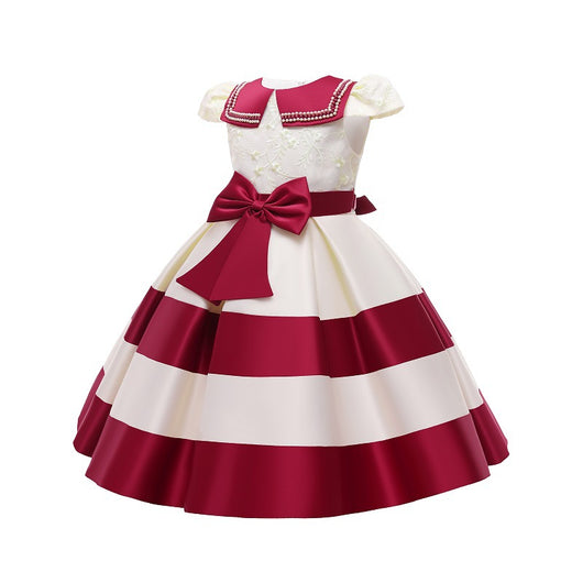 Vestido de Princesa para Niña con Mangas Tipo Avión - Image 6