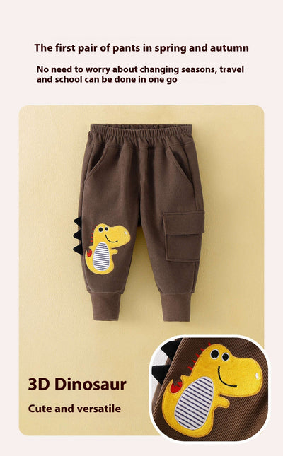 Pantalones Deportivos Infantiles Primavera Otoño - Cómodos y Duraderos - Image 9
