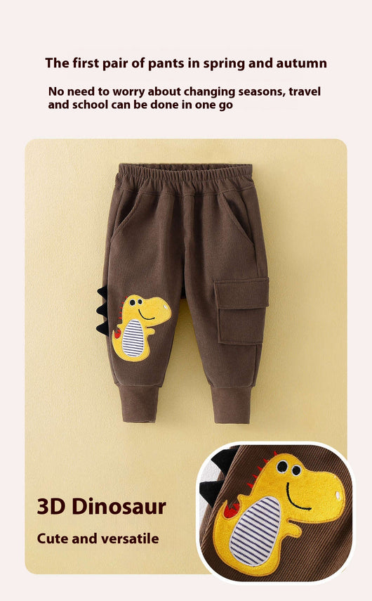 Pantalones Deportivos Infantiles Primavera Otoño - Cómodos y Duraderos - Image 9