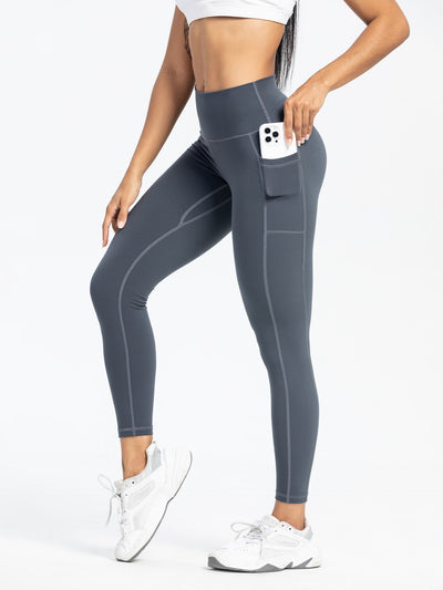 Pantalones Yoga Cintura Alta con Bolsillos - Ajuste Slim Deportivo - Image 5