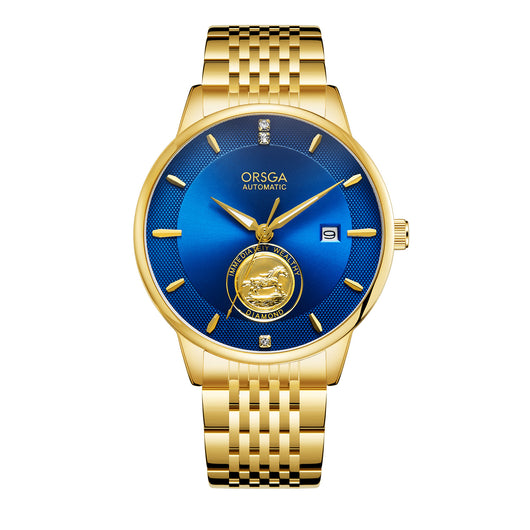 Reloj Mecánico Empresarial para Hombre con Fondo Transparente Impermeable - Image 4