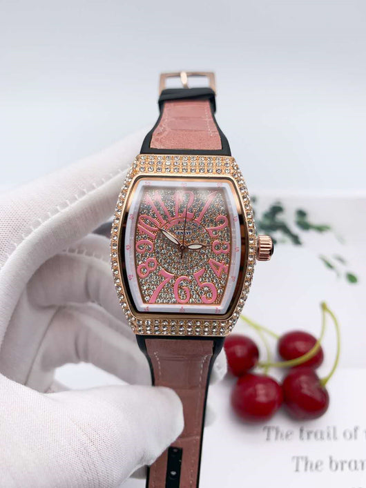 Reloj de Cuarzo Elegante con Correa de Diamantes Completa - Image 18