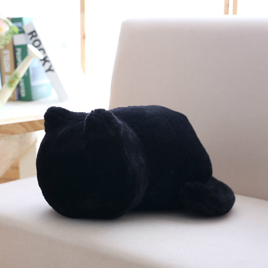 Gato de Peluche Negro Elegante - Juguete Decorativo Adorable para Regalos - Image 10