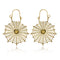 Hollow spider web earrings Dorado