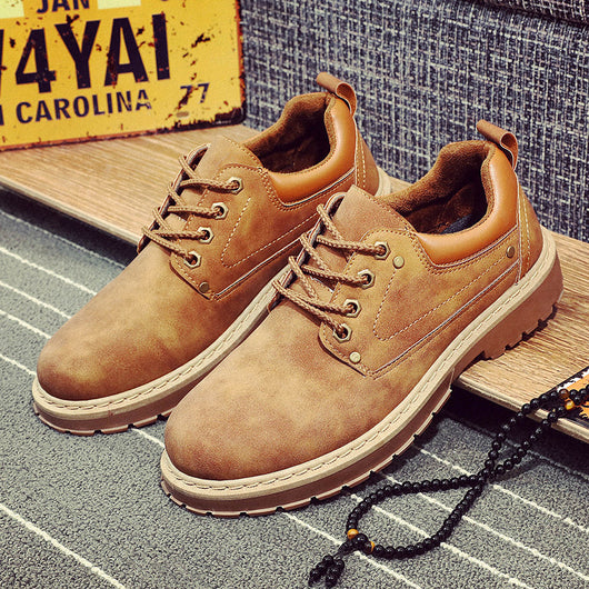 Zapatos de Trabajo Estilo Británico para Hombre