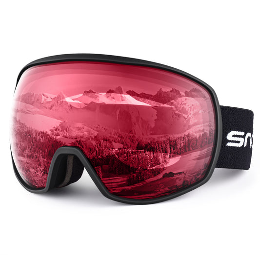 Gafas de Esquí Antivaho Doble Capa para Hombre y Mujer - Compatible con Lentes Correctivos