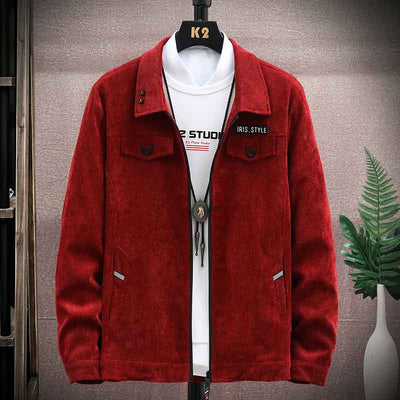 Chaqueta Estilo Hong Kong para Hombre - Diseño Funcional Otoño - Image 6