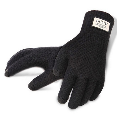 Guantes de Lana Cachemir para Hombre - Pantalla Táctil, Abrigados y Elegantes