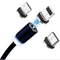 Cabo Preto 1 m x 3 Plugues