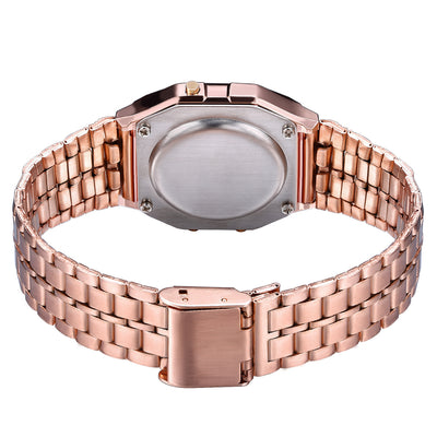 Reloj Electrónico WR F91W con Pulsera de Acero - Image 4