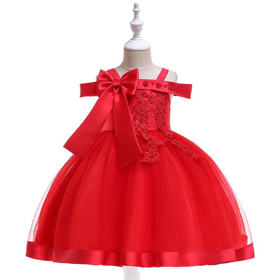 Falda de Pasarela Princesa con Moño para Niñas