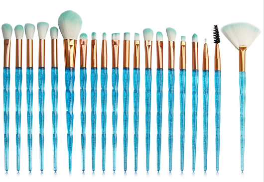 Set de 20 Brochas de Maquillaje Diamante Premium - Image 15