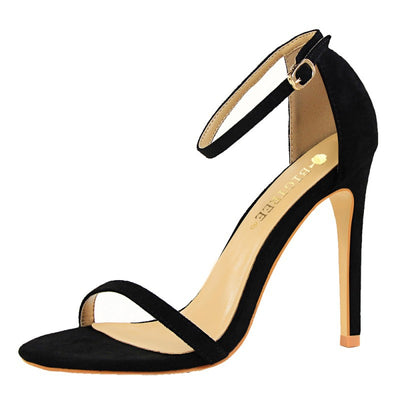 Tacones Altos de Gamuza Estilo Europeo y Americano - Image 4