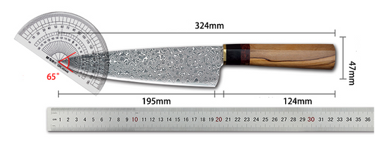 Cuchillo de Chef Acero Damasco Premium - Image 3