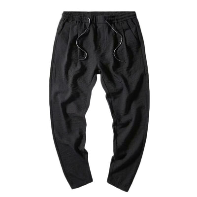 Pantalones Largos de Seda de Hielo para Hombre - Frescos y Cómodos - Image 4