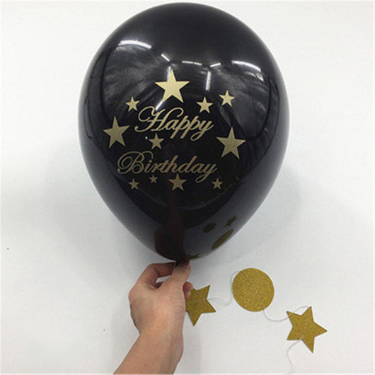 Globo Látex Decorativo Feliz Cumpleaños
